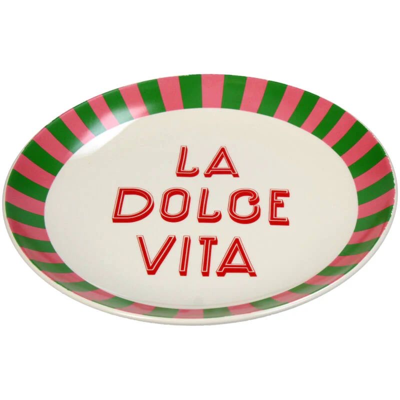 Plate La Dolce Vita Stoneware
