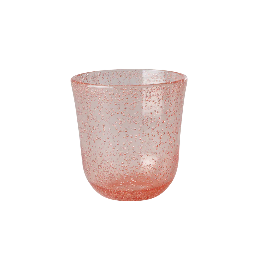 Acrylic Tumbler in Bubble Design - Peach