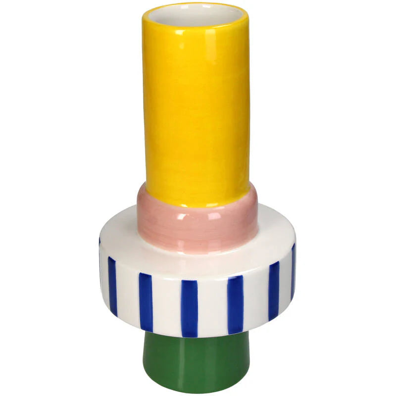 Vase Stoneware Multi