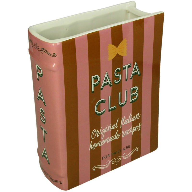 Vase Book Pasta Club Dolomite