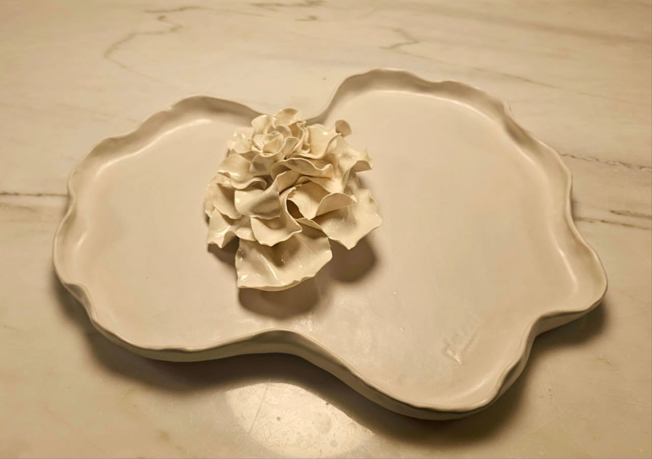 DOUBLE PLATE BIG FLOWER