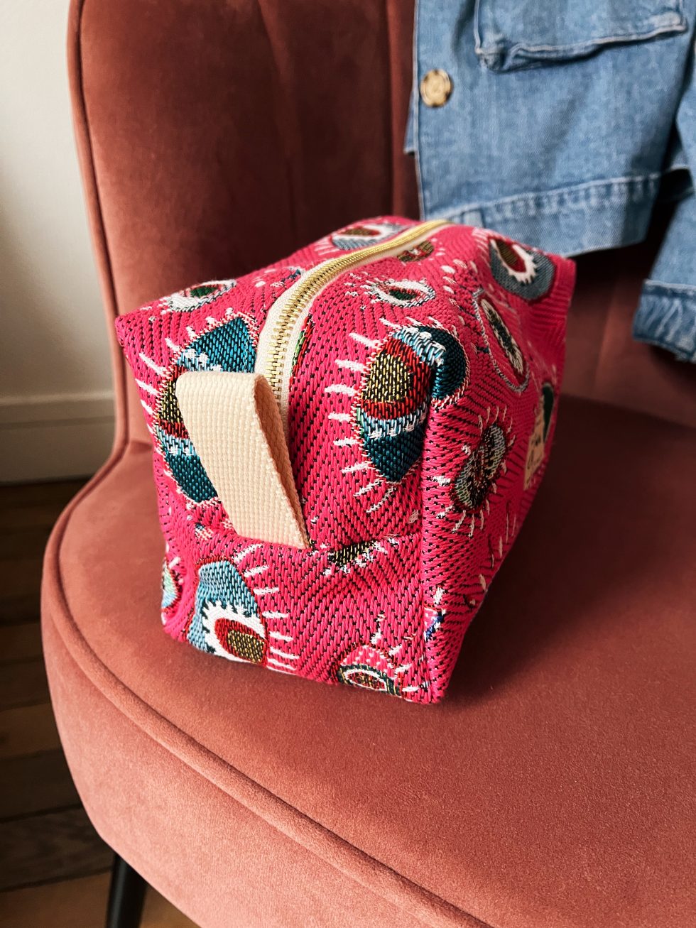 TOILETRY BAG L CYCLOPE PINK