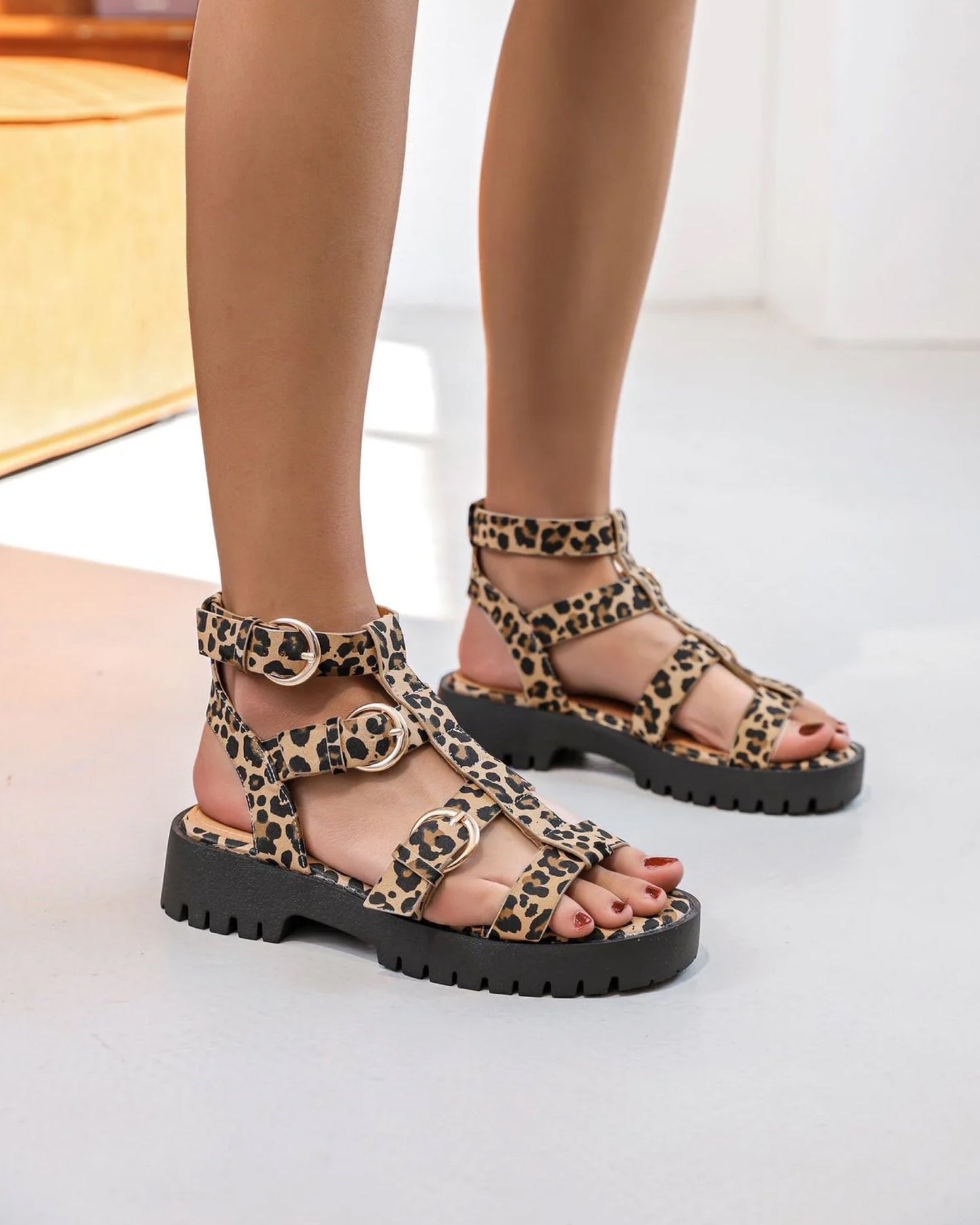 Flat Gladiator Sandal