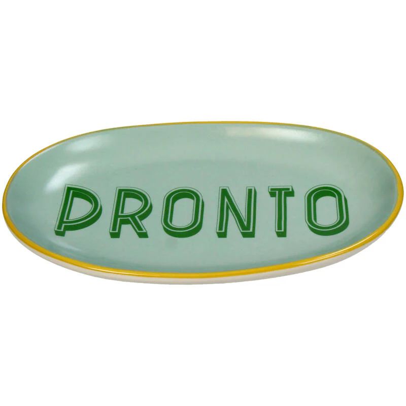 Plate Oval Pronto Stoneware
