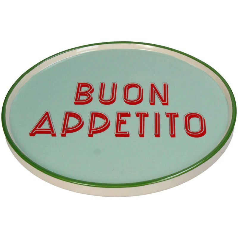 Plate Buon Appetito Stoneware