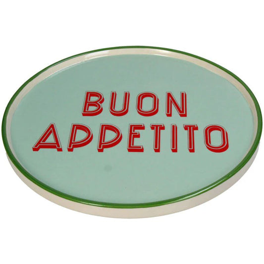 Plate Buon Appetito Stoneware