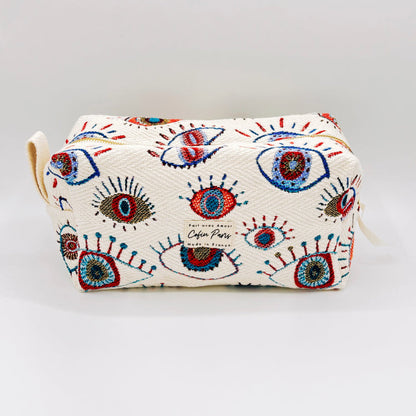 TOILETRY BAG  L Cyclope WHITE