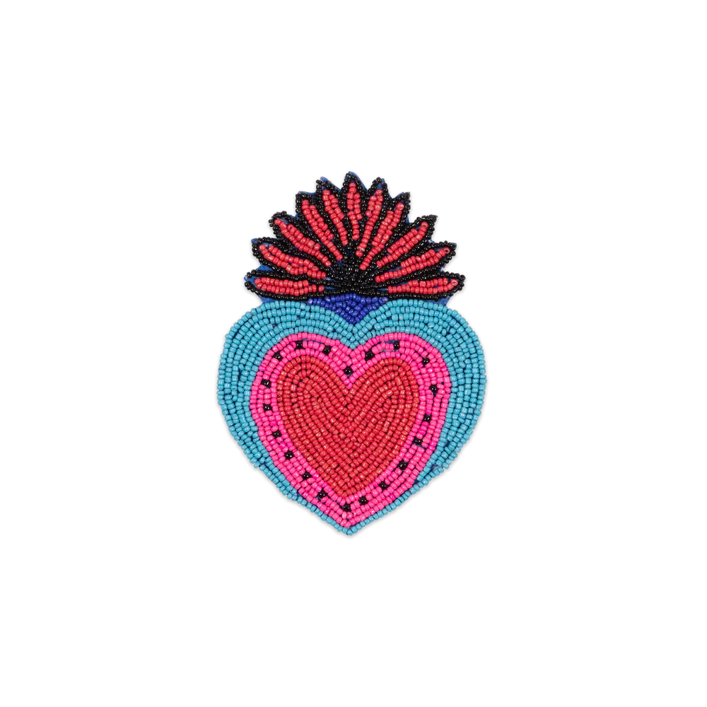 Coaster Milagro Heart Blue Small