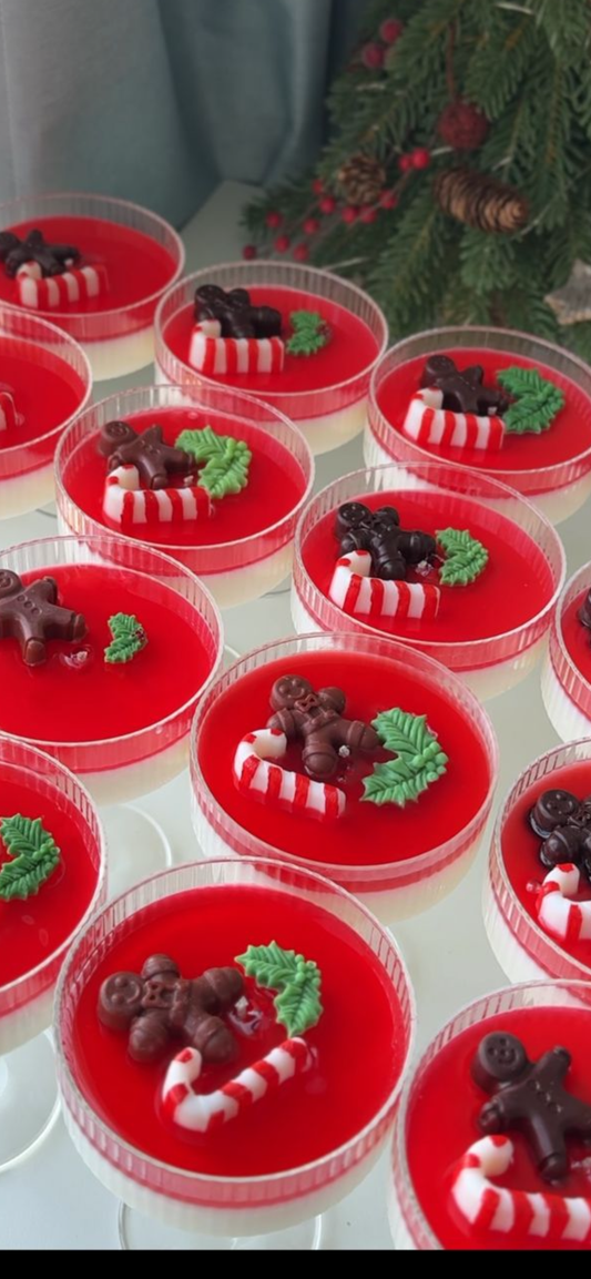 Riko Xmas Gel Panna Colta Candle