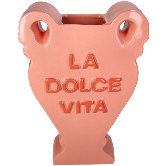 Vase La Dolce Vita Dolomite Peach
