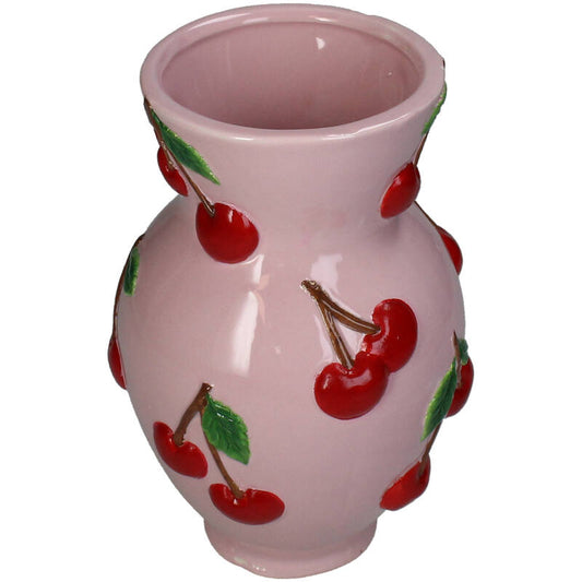 KAL-6839 Vase Cherry Dolomite