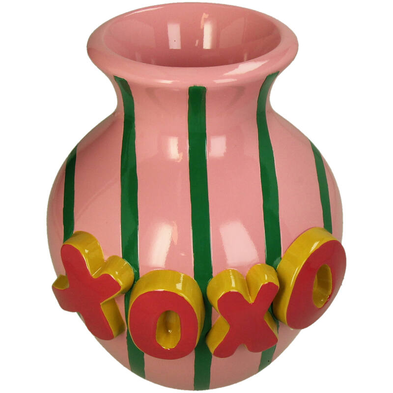 Vase XOXO Polyresin Multi