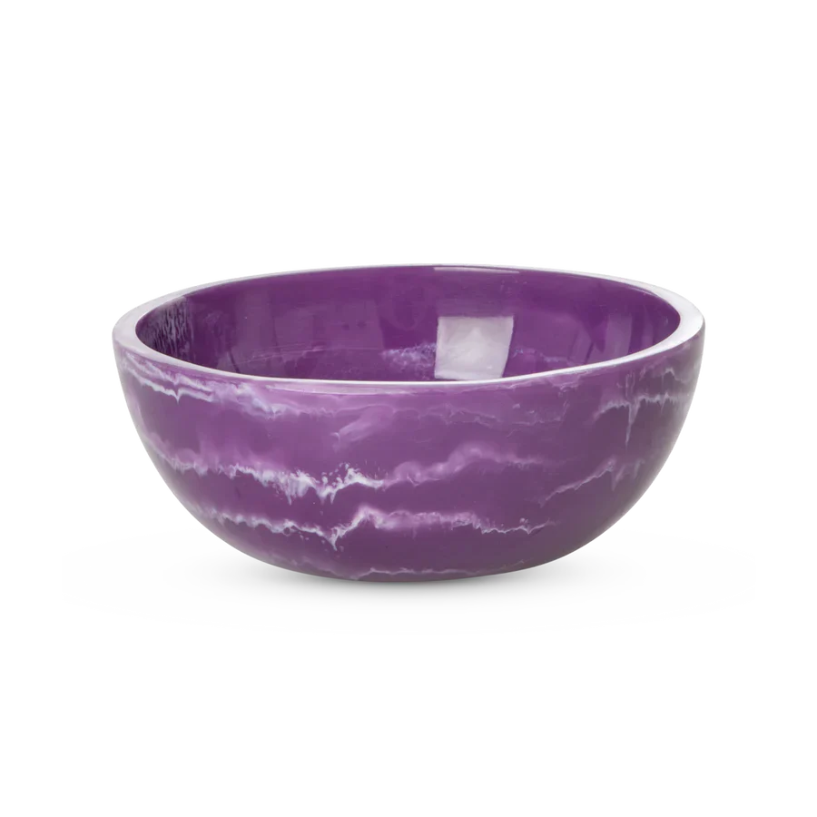 Resin Bowl in Purple - Large
