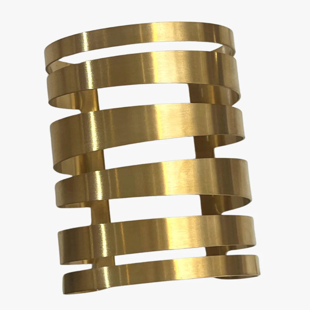 BRUSHED GOLD CUFF