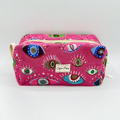 TOILETRY BAG L CYCLOPE PINK
