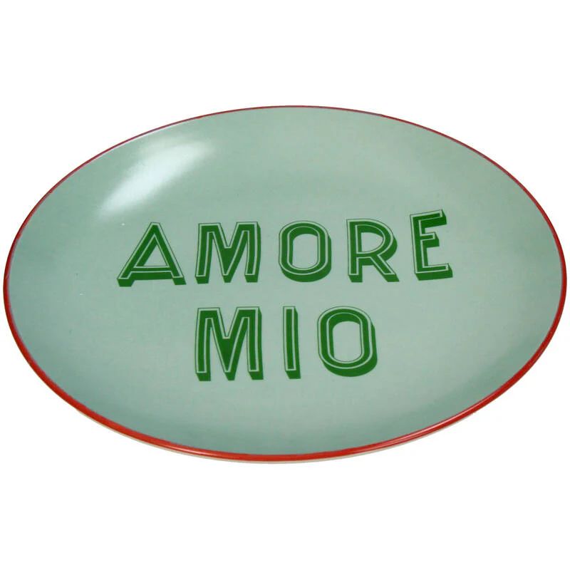 Plate Amore Mio Stoneware